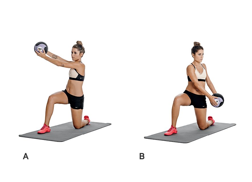 O treino de abd&ocirc;men da musa do skate