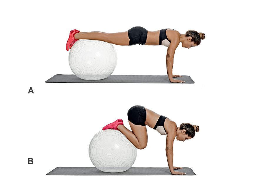 O treino de abd&ocirc;men da musa do skate