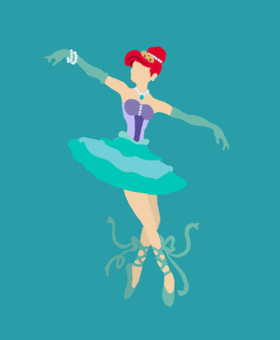 Reprodução/ middleR3DD E se as princesas da Disney fossem… bailarinas?