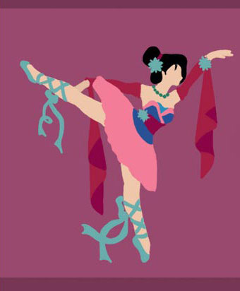 Reprodução/ middleR3DD E se as princesas da Disney fossem… bailarinas?