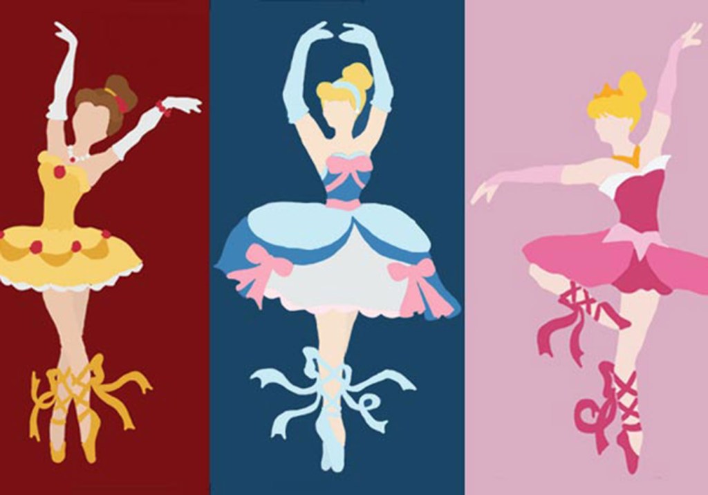 Reprodução/ middleR3DD E se as princesas da Disney fossem… bailarinas?