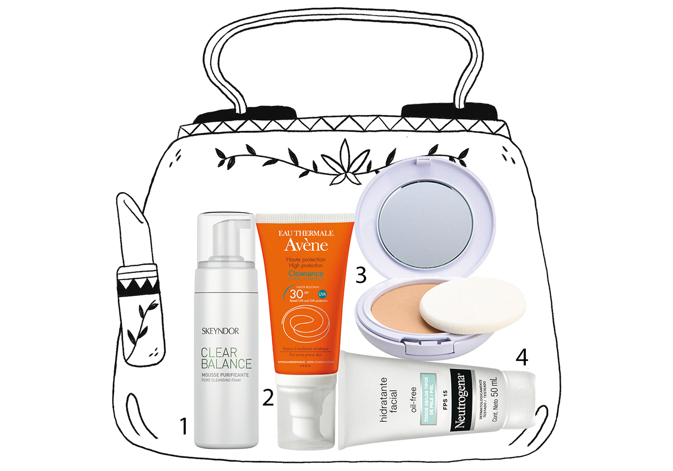 Acne: 4 produtos para ter a pele lisinha