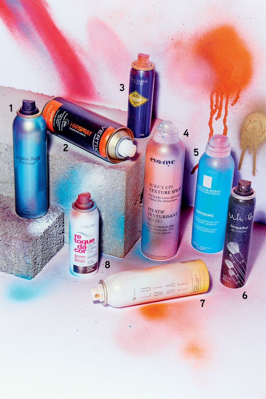 8 cosméticos em spray que são práticos e não fazem sujeira