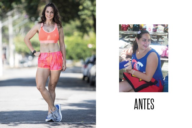 Antes e depois Vanessa Haas O depoimento corajoso de uma mulher que tenta vencer transtorno alimentar
