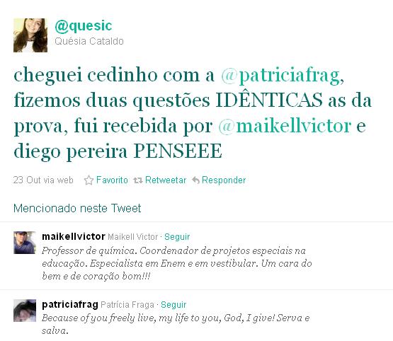 Estudantes dizem que colégio de Fortaleza antecipou questões do Enem 2011