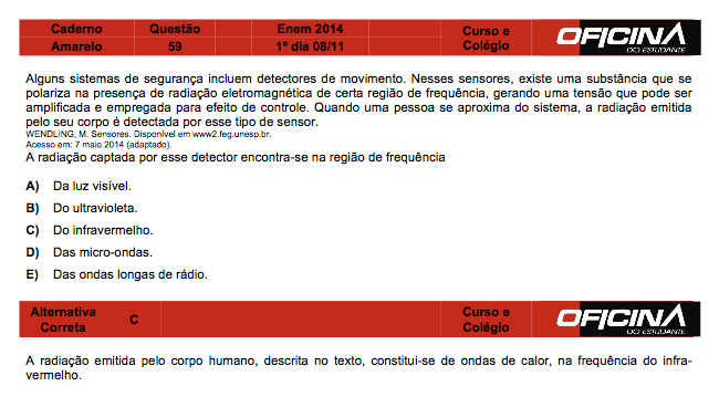 Enem 2014: correção da questão 59