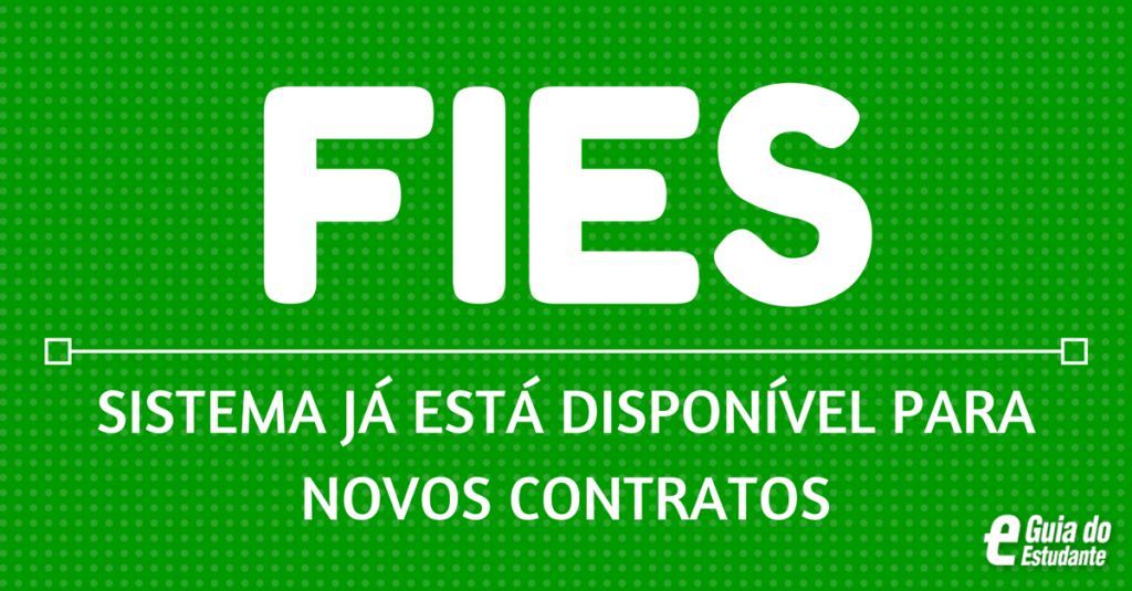 Fies começa a receber novos contratos a partir desta segunda-feira (23)