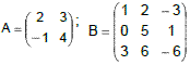 Matrizes – Álgebra Linear