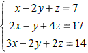 Sistemas Lineares – Álgebra Linear