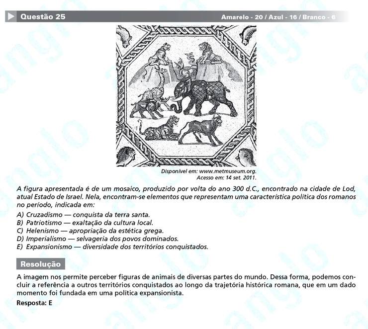 Enem 2012: correção da questão 20