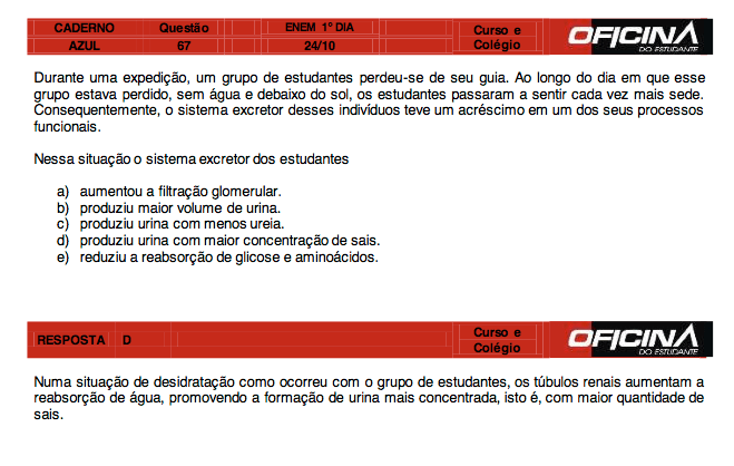 Enem 2015: correção da questão 67