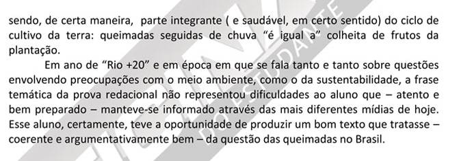 Unesp 2012/2 – segunda fase: redação