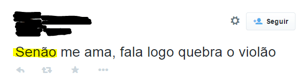 “Senão” ou “se não”?