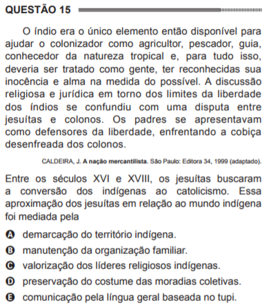 Como cai na prova: Brasil Colônia