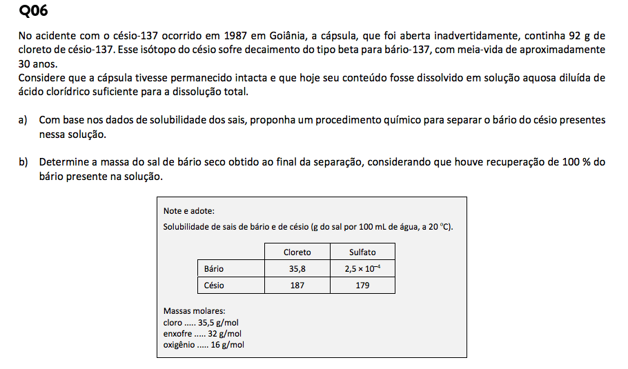 Fuvest: Tente resolver estas questões do terceiro dia da 2ª fase