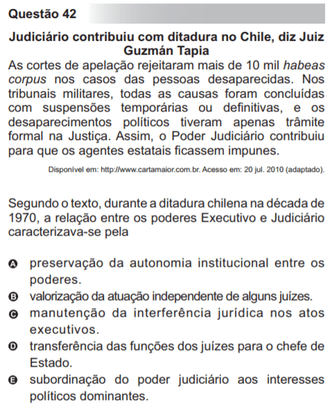 Como cai na prova: Ditaduras latino-americanas