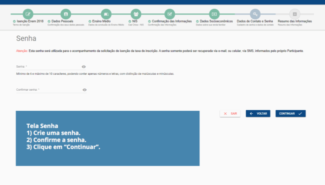 Passo a passo para solicitar isenção de taxa de inscrição do Enem 2019