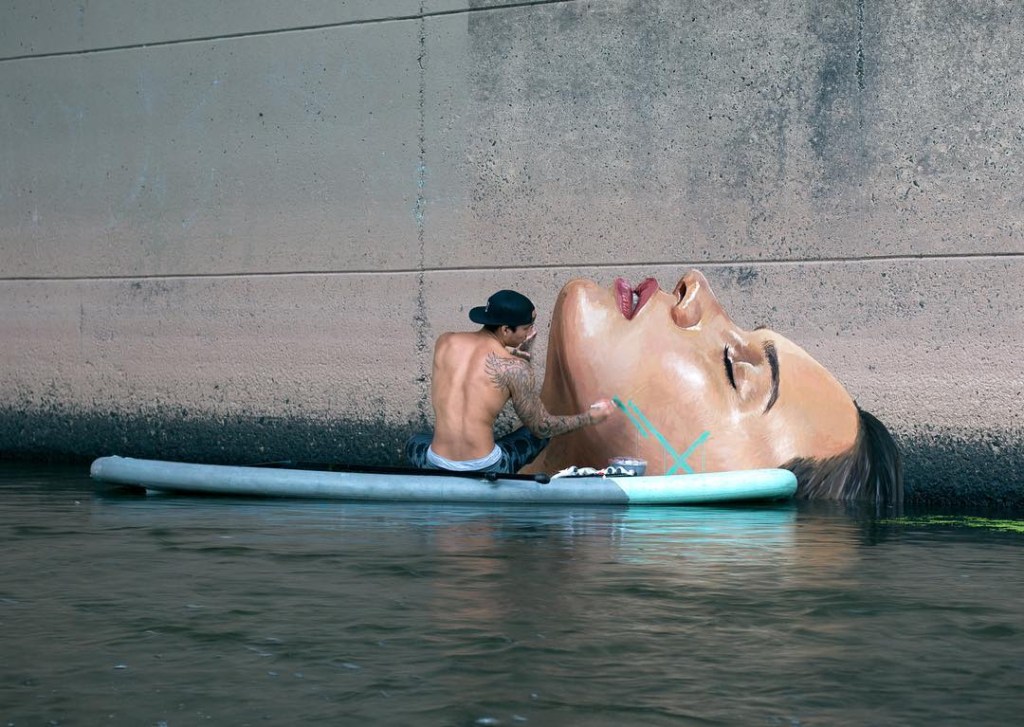 A arte de rua hiperrealista de Sean Yoro