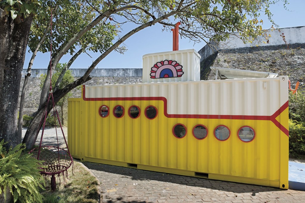 Contêiner vira Yellow Submarine, dos Beatles, na CASACOR Bahia 2018