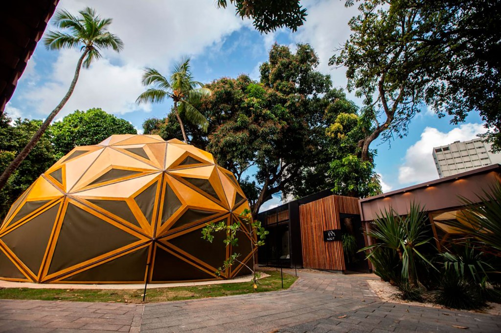 Projeto da CASACOR PE é instalado em Jardim Botânico de Recife