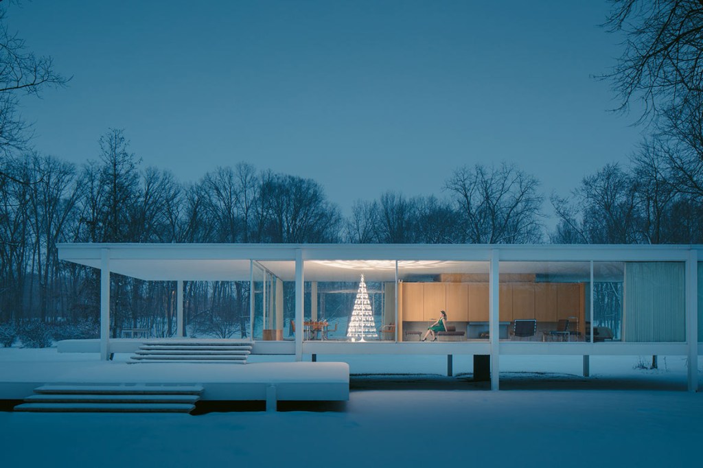 Árvores de Natal para quem ama arquitetura moderna!